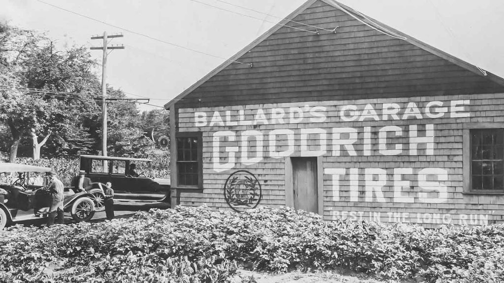 The Original Ballard Garage in 1906