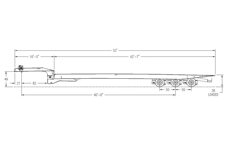 XLSpecialized Trailers XL 110 Slide Axle - image 1 of 4