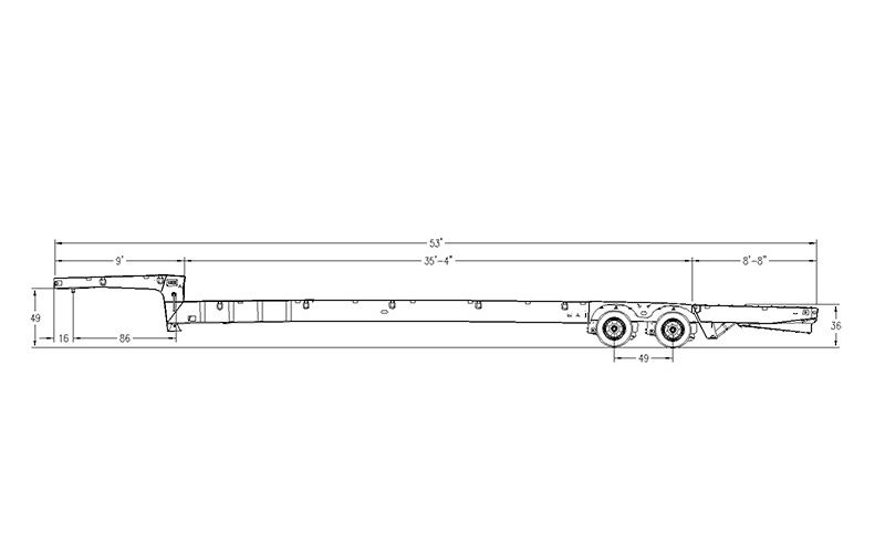 XLSpecialized Trailers XL 80 Power Tail - image 1 of 4