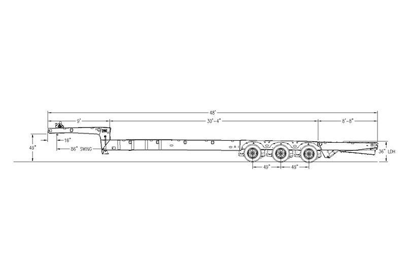 XLSpecialized Trailers XL 100 Power Tail - image 1 of 4