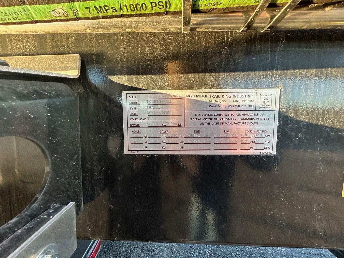 2026 TRAIL KING TKLB332-102 2026 TRAIL KING TKLB332-102 - image 5 of 5